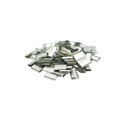Capse metalice pentru banda PP/PET 16mm 800 buc. - imagine 4