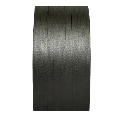 Banda de legat PP polipropilena uz semi-automat, 16x0,8mm, neagra, rola 1400m Breckner Germany - imagine 3