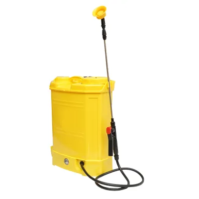 Pompa electrica de stropit cu 3 duze rezervor 16L baterie 12V/8Ah debit 3,1 l/min - imagine 3