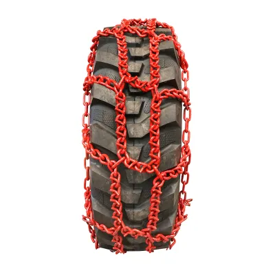 Set lanturi antiderapante V-BAR 13mm dimensiune 18.4/26 pentru Tractor Forestier - imagine 2